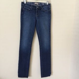 Paige Skyline Peg Denim Jean Size 28